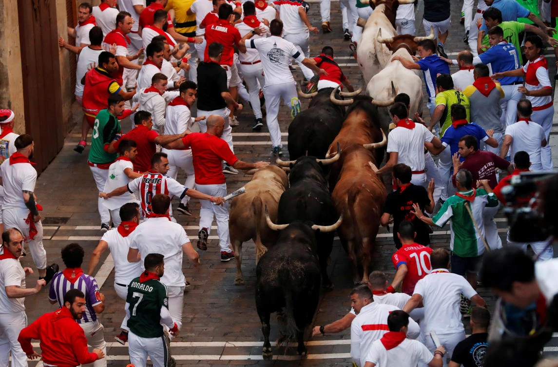 The San Fermin festival dates back to medieval times and was immortalized in Ernest Hemingway’s 1926 novel “The Sun Also Rises.” (Reuters file photo)
