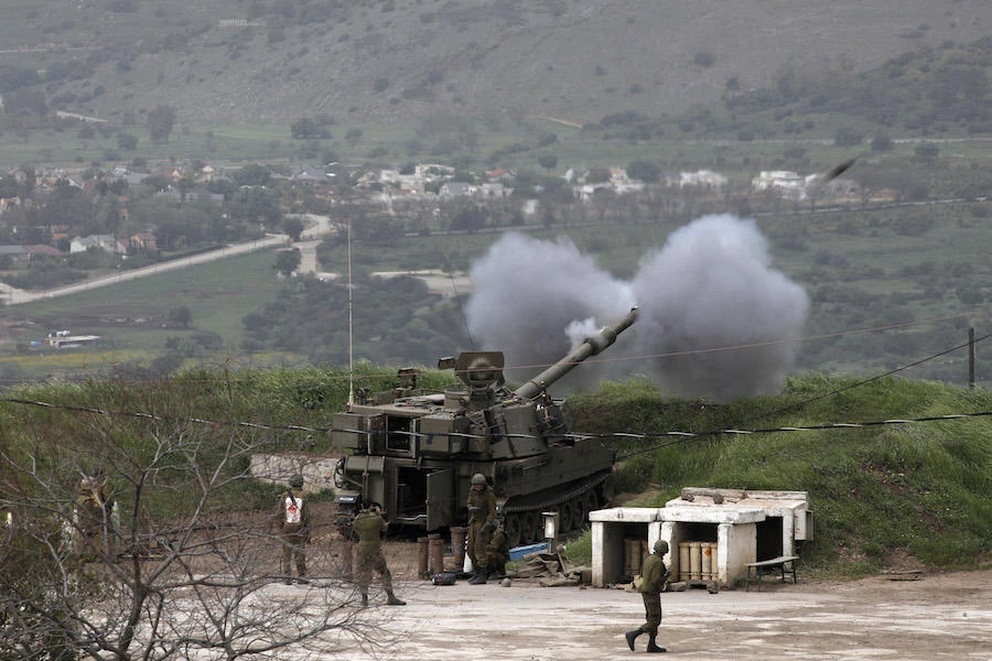 Israel says it has been behind a series of airstrikes mainly targeting Iranian and Hezbollah forces in Syria that have joined the country’s war fighting alongside the government. (File/AFP)