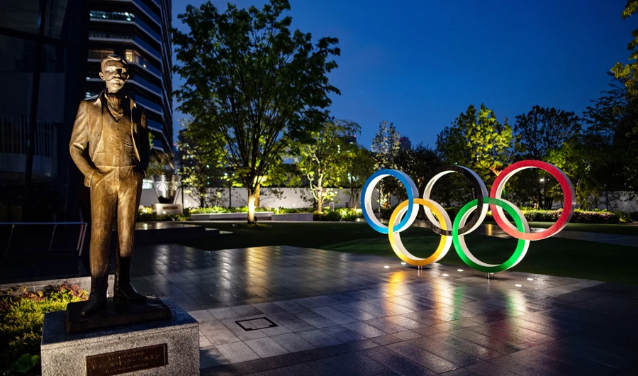An open conflict broke out Tuesday between Tokyo Olympic organizers and the IOC over who will pay for the unprecedented year-long postponement. (Files/AFP)