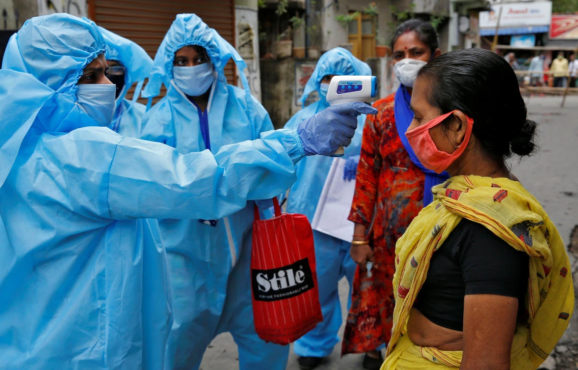 India’s cities of Delhi and Mumbai and their adjoining areas have taken the brunt of the coronavirus infection, leaving the countryside less affected. (Reuters)