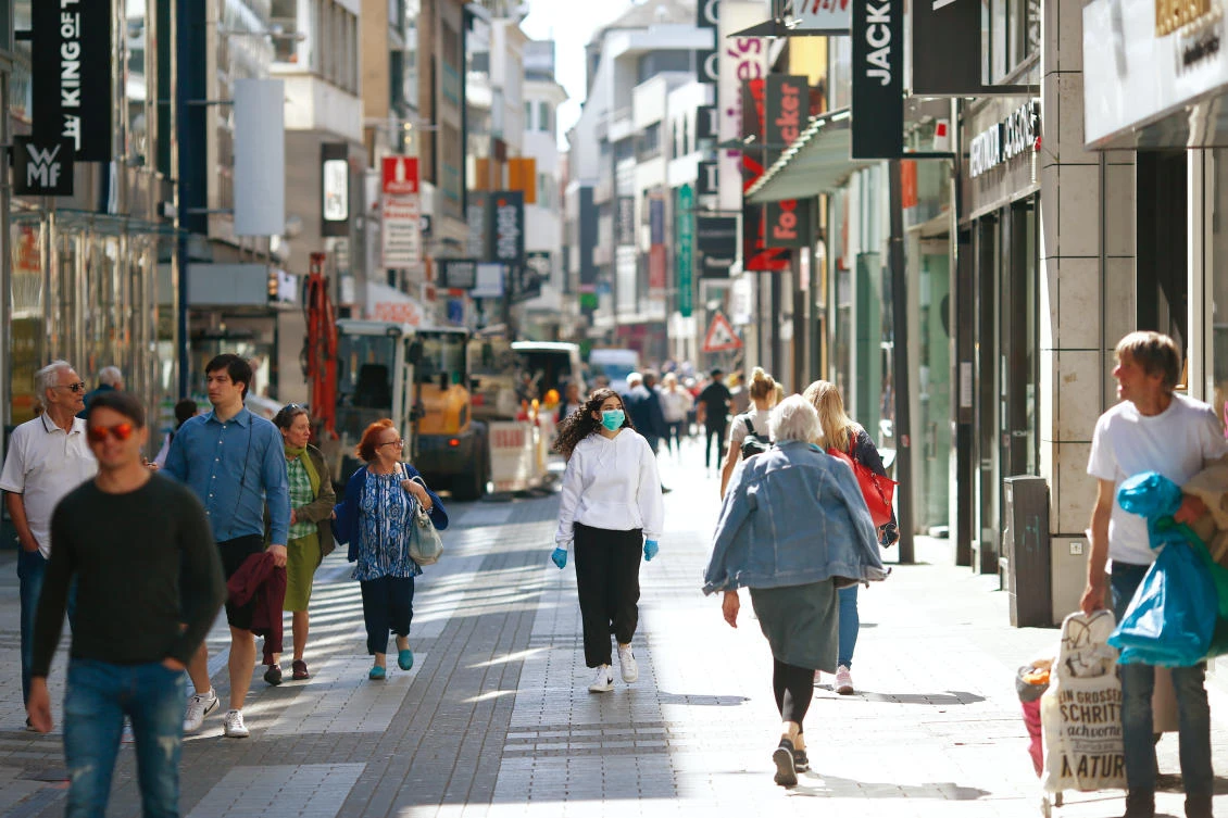 The measures come as Europe’s largest economy takes it first steps back toward normality with a number of businesses opening up for the first time in a month. (Reuters)