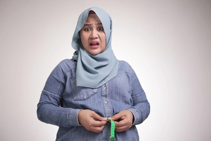 Only 22 percent of people said they had lost weight. (File/Shutterstock)