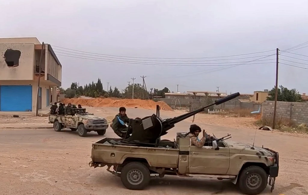 The Libyan National Army of military strongman Khalifa Haftar has been fighting with government forces for control of the country. (AFP)