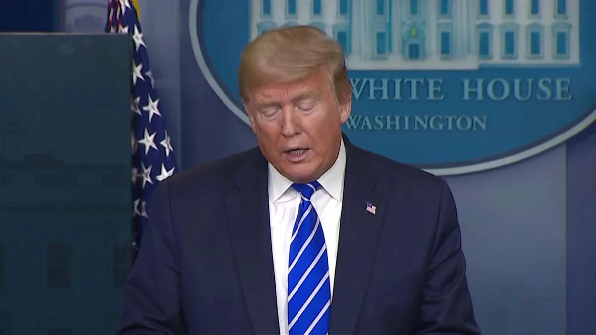 US President Donald Trump suggested researchers try putting disinfectants into patients’ bodies. (AFP)