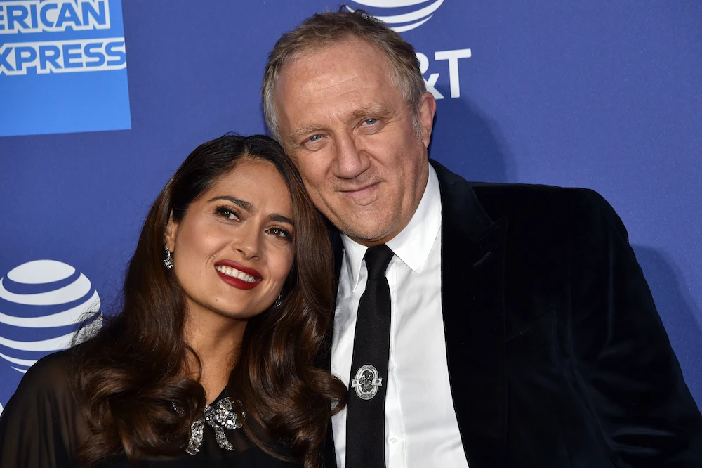 Mexican-Lebanese star Salma Hayek posts tribute to her husband on 14th anniversary of first meeting