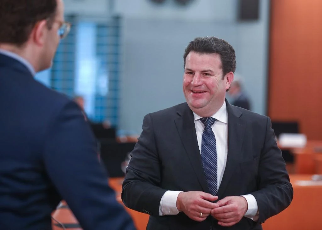 Hubertus Heil is center-left Social Democrats, the junior partner in Chancellor Angela Merkel’s governing coalition. (File/AFP)