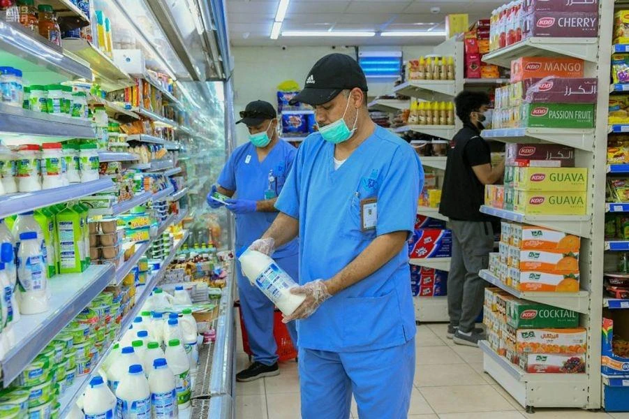 One of the most pressing issues on people’s minds during the coronavirus pandemic has been how to manage buying their groceries safely. (SPA)