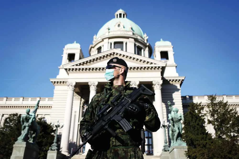 Serbia declared a state of emergency on March 15, shutting down many public spaces, but there are concerns that it and other Western Balkan countries failed to coordinate to counter the virus. (AFP)
