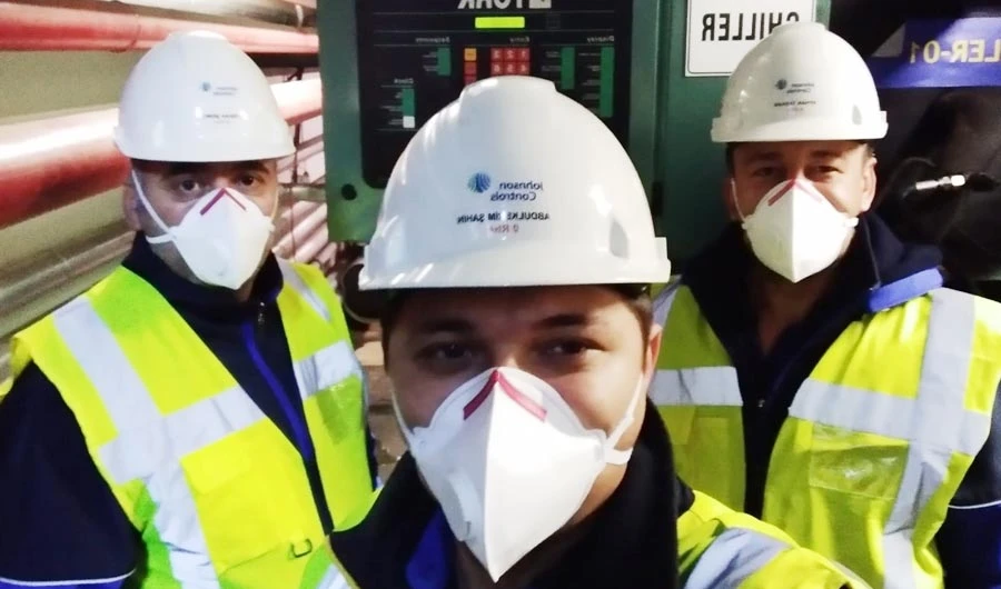 Johnson Controls team in Turkey