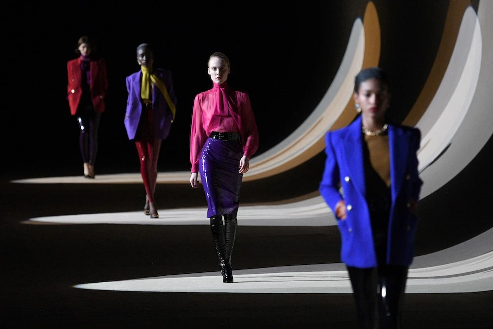Saint Laurent departs from Paris Fashion Week