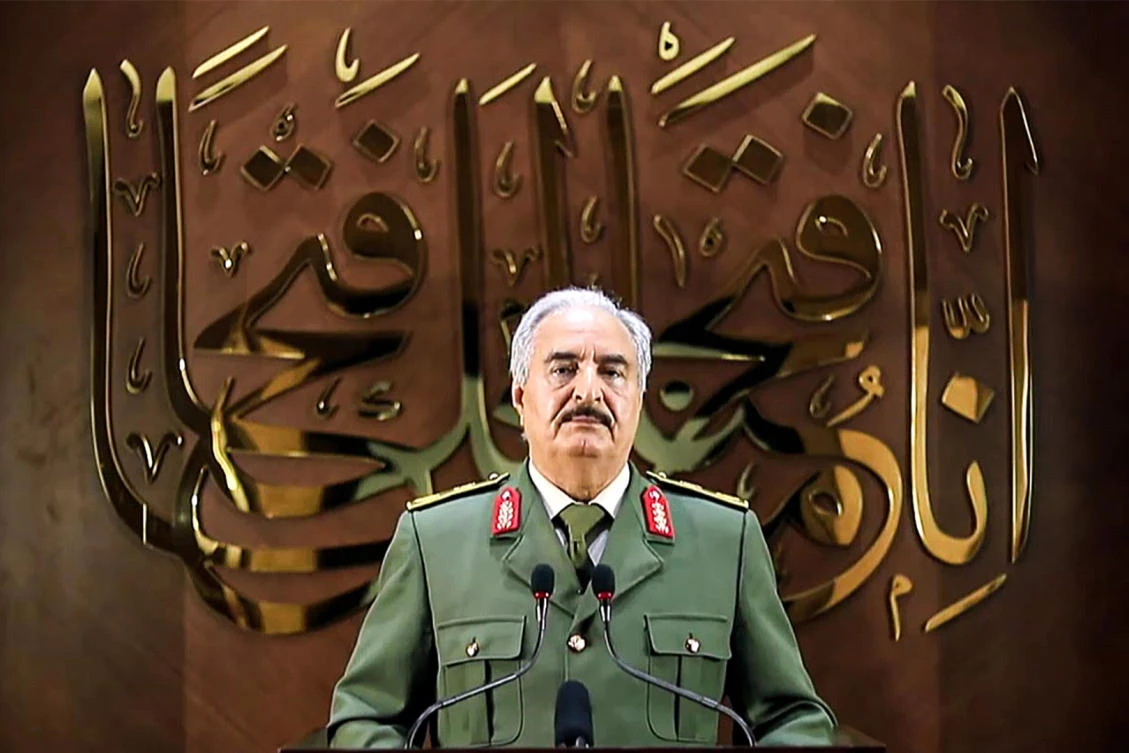 Khalifa Haftar this week declared a key 2015 political deal for Libya dead. (AFP/File)