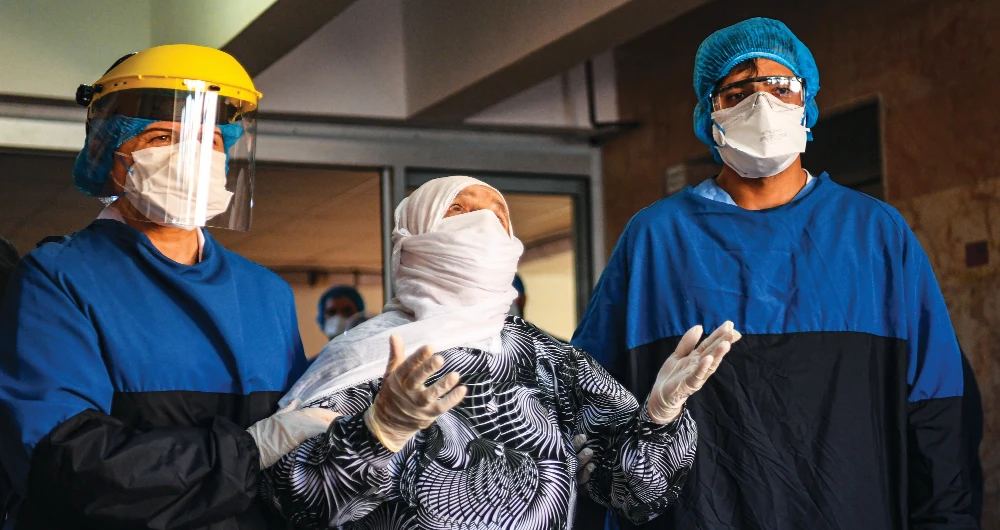 Within a month of discovering its first case, Turkey became the country with the fastest growing rate of infection. (AFP)