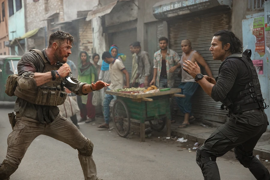 “Extraction” stars Chris Hemsworth. (Supplied)