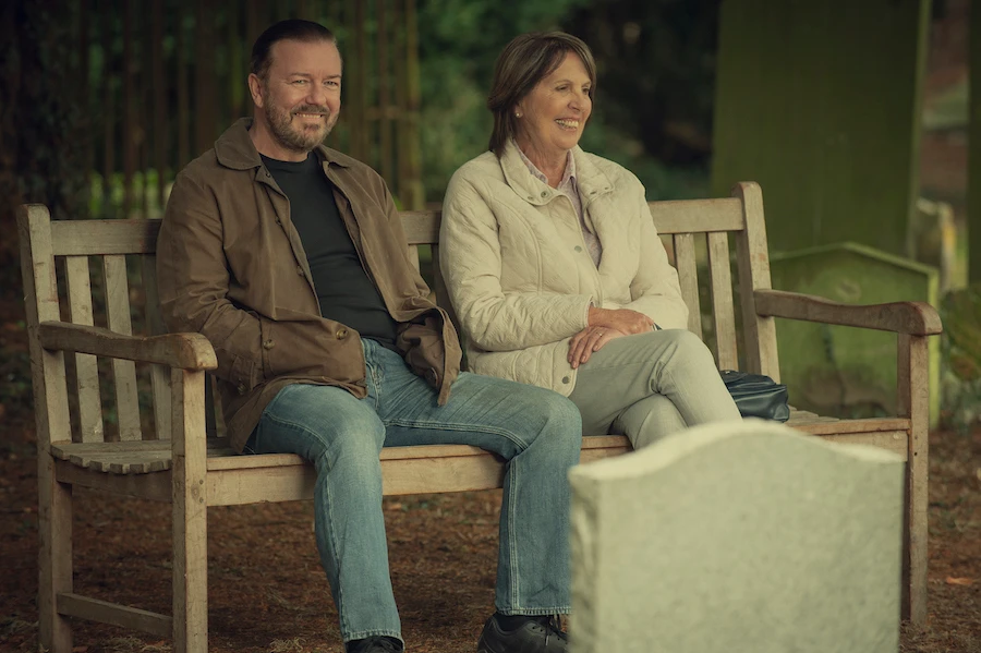Review: 'After Life' finds the funny side of grief