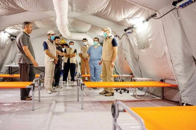 With a capacity of 100 beds, the aim is to provide assistance to help authorities quickly respond to coronavirus cases as they appear. (Photo/Supplied)