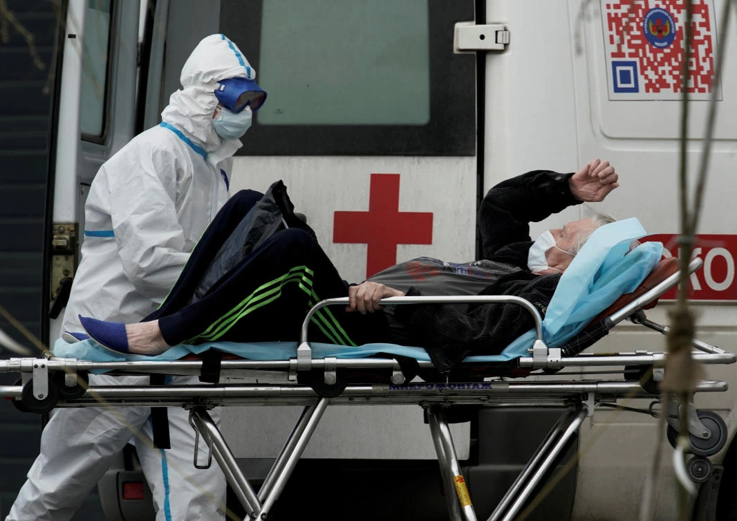 Russia is rising up the table of nations with the highest number of confirmed coronavirus cases. (Reuters)