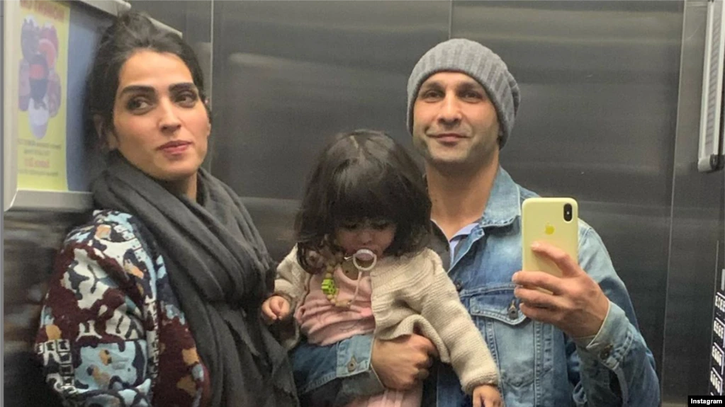 Moin-Shirazi, who is a former world kickboxing champion and entrepreneur, said his interrogators told him he must not post anything about his political opinions or post photos in which his wife appears without a head scarf. (Photo from Instagram)