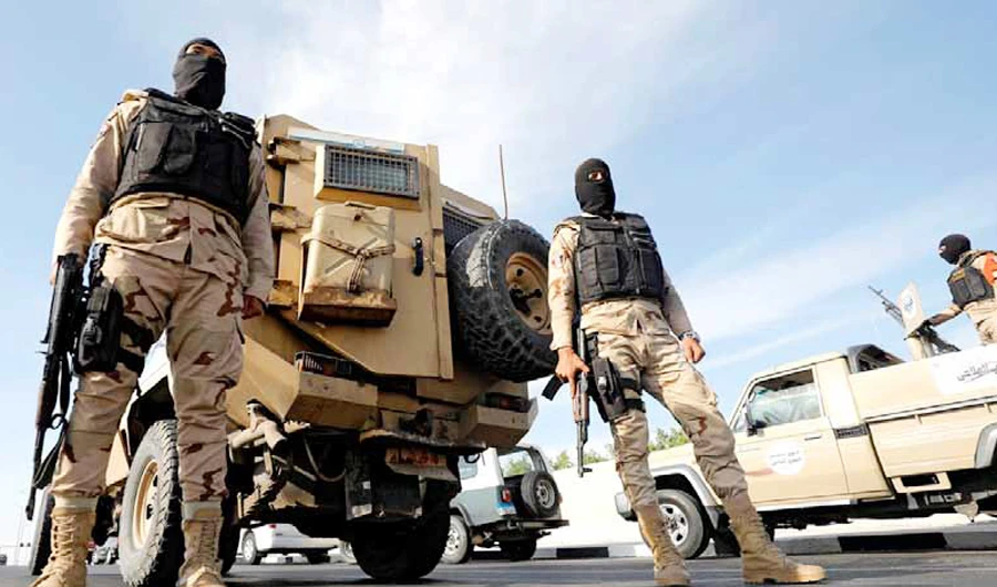 Egypt has been fighting a low-level terrorist insurgency in the Sinai region which sometimes spills into the major cities. (Reuters)
