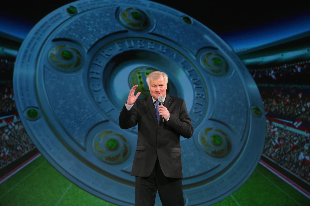 Christian Social Union Party (CSU) Horst Seehofer speaking during an official Champions party at the Postpalast in Munich. (AFP file photo)