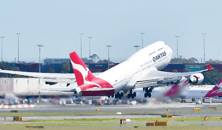 Qantas says that it has the ability to scale up quickly if demand returns due to its strong financial position. (AFP)