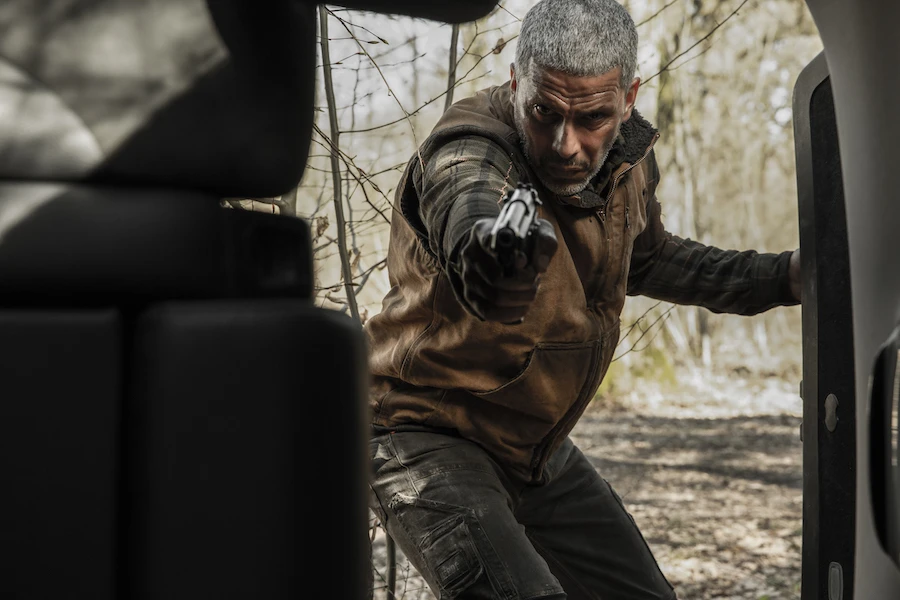 Sami Bouajila in Julien Leclercq's 'Earth And Blood.' (Netflix)