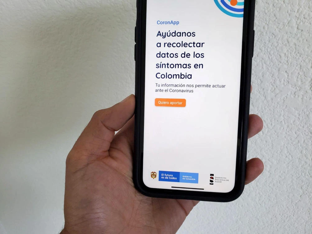 The Colombian government had felt well on its way with its CoronApp, which had been downloaded by 4.3 million people as of May 2. (Reuters)