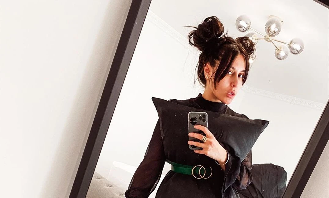 Veteran modest fashion influencer Dina Torkia posted her version on Instagram. (Instagram)