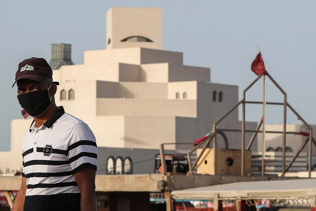 Qatar has one of the highest COVID-19 infection rates per head of population in the world. (AFP/File)