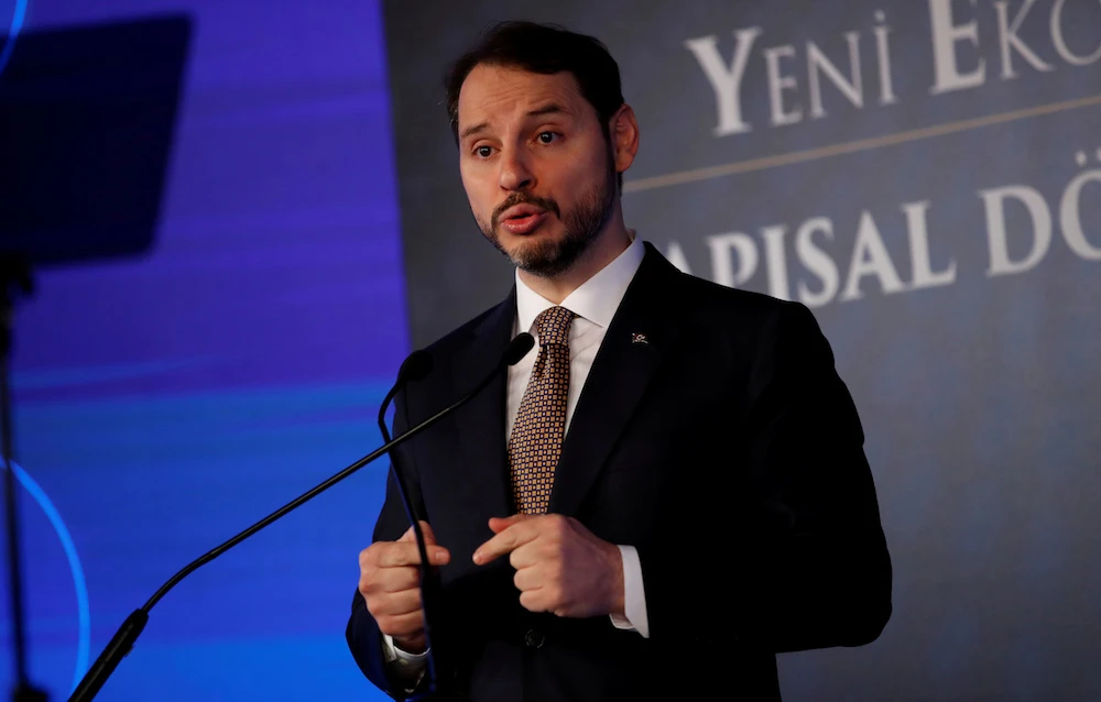 Turkish lira plunges as finance minister fails to reassure market on Fed support