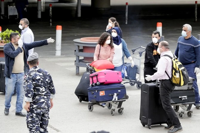 Lebanon has been repatriating stranded citizens due to the coronavirus pandemic. (File/AFP)