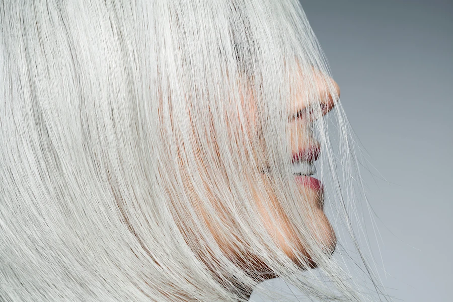 With salons shuttered due to lockdowns and no shortage of stress due to the coronavirus pandemic, this could mean that many people are seeing a lot of gray hair. (File/Getty)