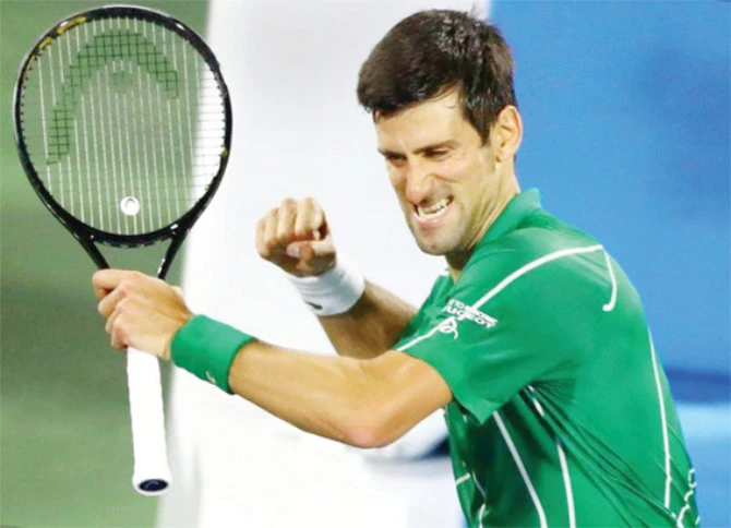 Reigning world No. 1 Novak Djokovic was in imperious form before the coronavirus pandemic brought the circuit to a halt in early March. (Reuters)