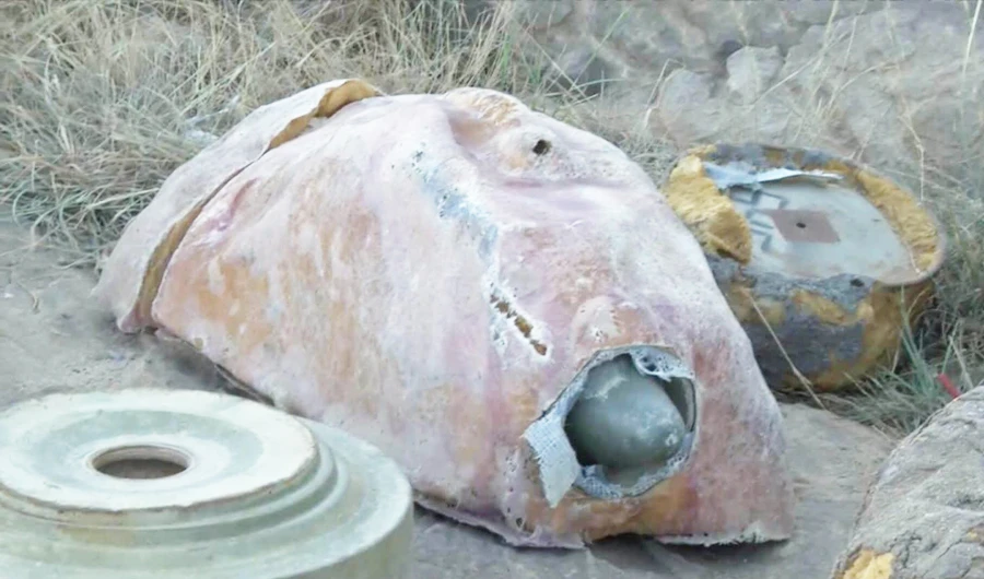 Houthis are developing anti-vehicle mines and turning them into antipersonnel explosives. (SPA)