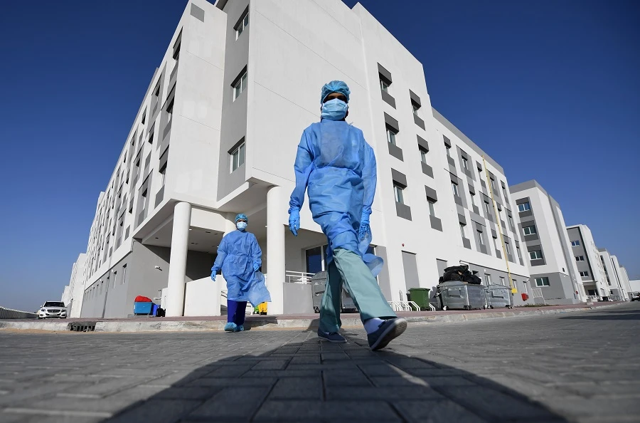 The initiative aims to highlight the importance of nurses in caring for patients especially during the pandemic. (File/AFP)