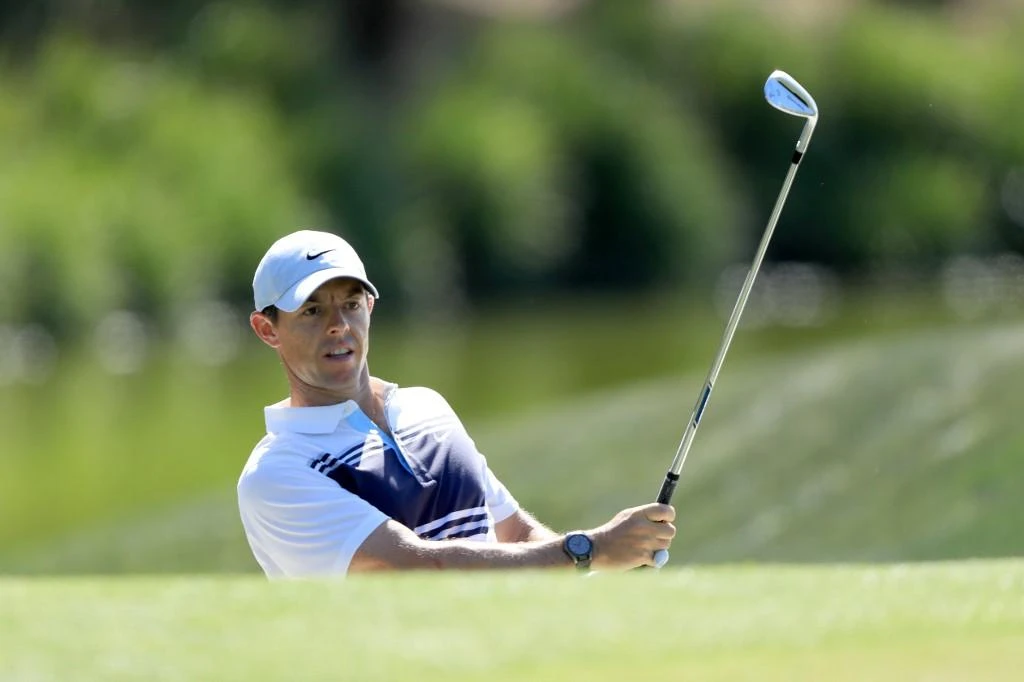 World number one Rory McIlroy set to play in a $3 million charity golf skins match on May 17. (AFP)