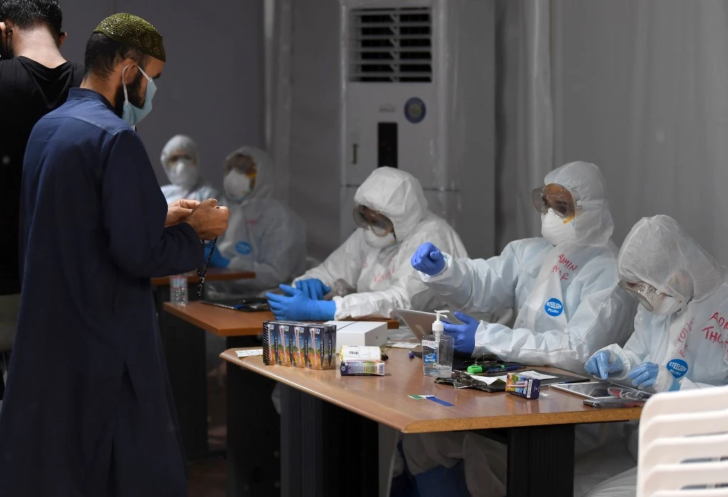 Authorities conducted over 37,000 new coronavirus tests. (File/AFP)