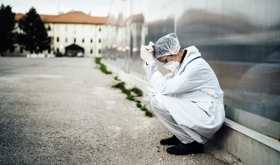 Some people are affected by fear and anxiety from the disease. (Shutterstock)