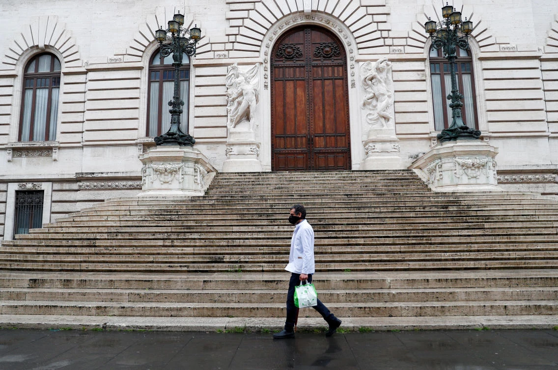Italy imposed nationwide lockdown rules in early March after it became the first country outside Asia with a major outbreak of coronavirus. (Reuters)