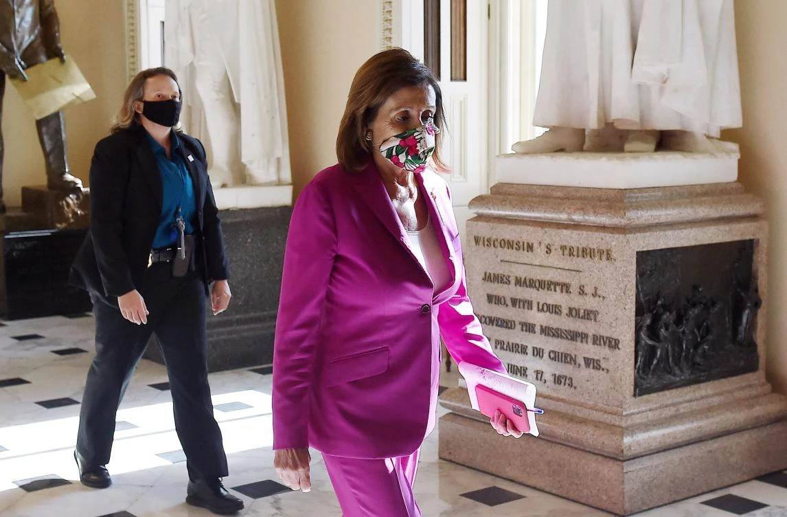 The Heroes Act is a ‘major investment in the lives of the American people and in the budgets of our states and localities,’ US House Speaker Nancy Pelosi said. (AFP)