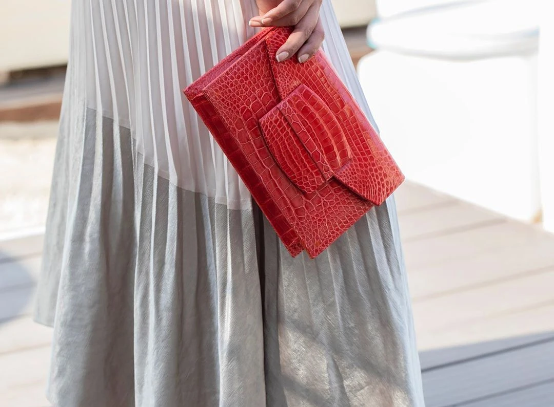 Laykh uses on the highest quality leathers for its handbags. (Instagram/@laykhofficial)