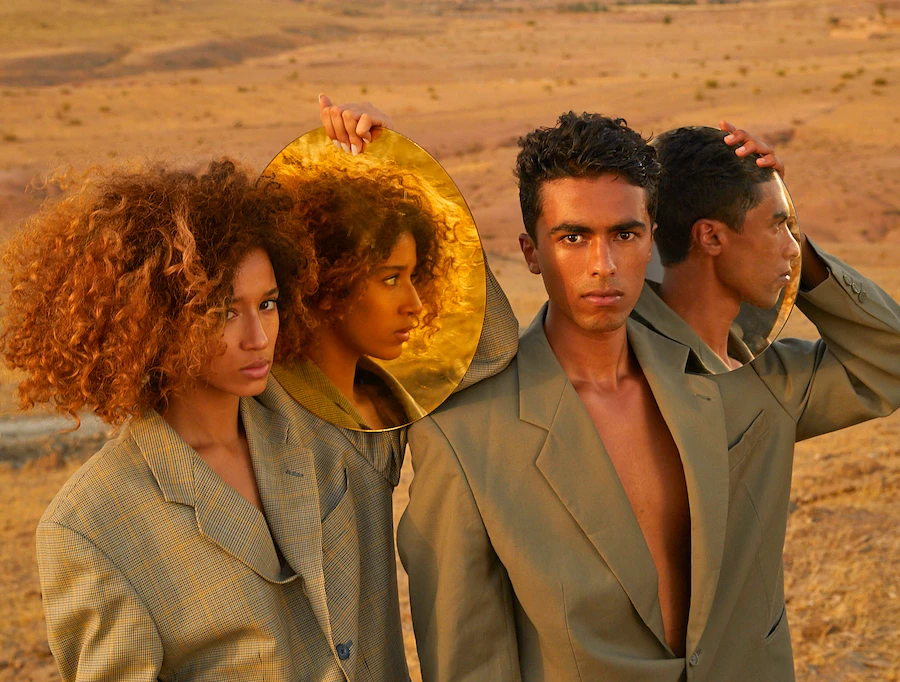 Moroccan-Norweigan designer Anwar Bougroug launched his eponymous unisex label in 2016. (Supplied)