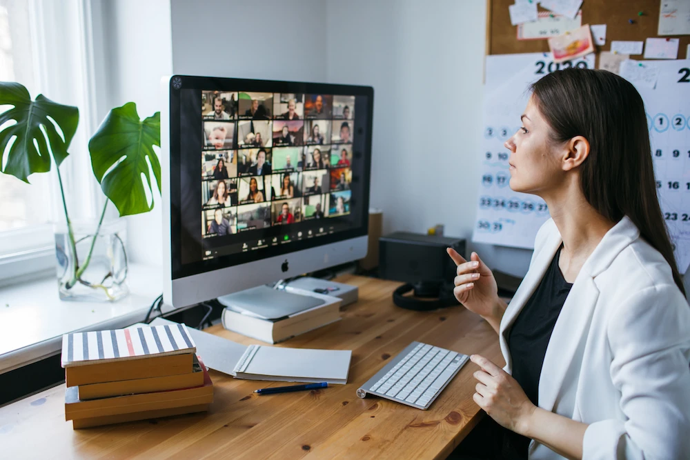 The use of Zoom surged in recent months as people adapted to life under lockdown. (Shutterstock)