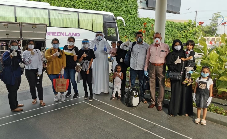 Bahrain’s Embassy in New Delhi and the Consulate General in Mumbai coordinated to help the repatriation of Bahrainis from India. (BNA)