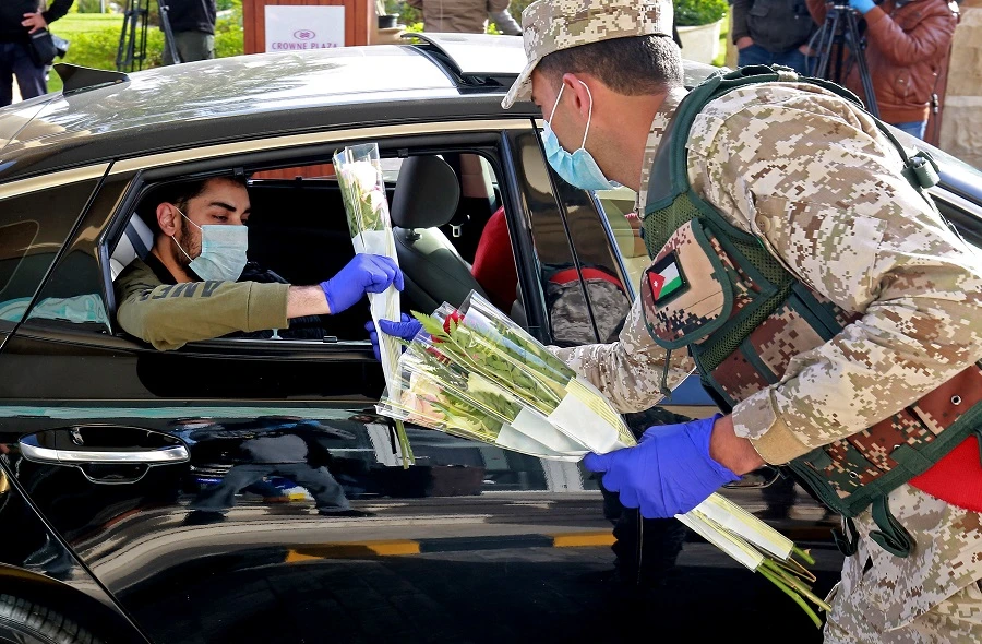 Airports security and protection Director Brigadier General Khaled Shantir said the armed forces had taken precautionary measures to curb the spread of coronavirus across the Kingdom. (File/AFP)