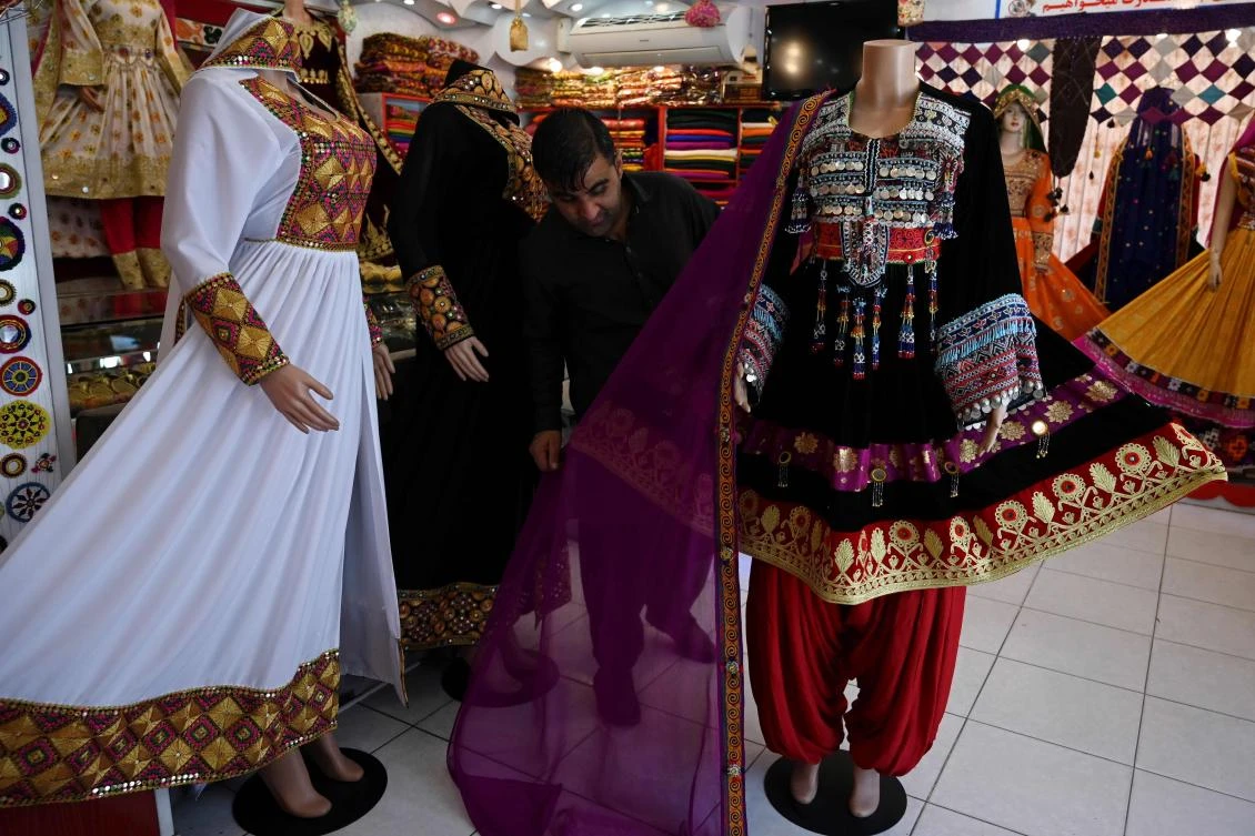 The wedding industry in Kabul has been hit hard, putting thousands of jobs at risk and bleeding millions from the Afghan economy. (AFP)