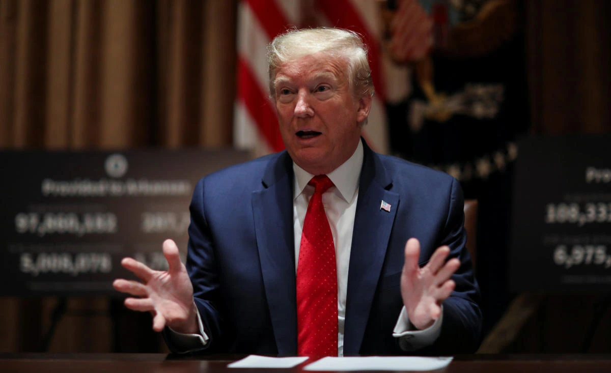 US President Donald Trump himself has requested an absentee ballot to vote in Florida. (Reuters)