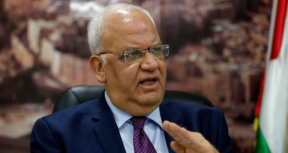Erekat said that Palestinians are proud of their relations with the Russians. (AFP)