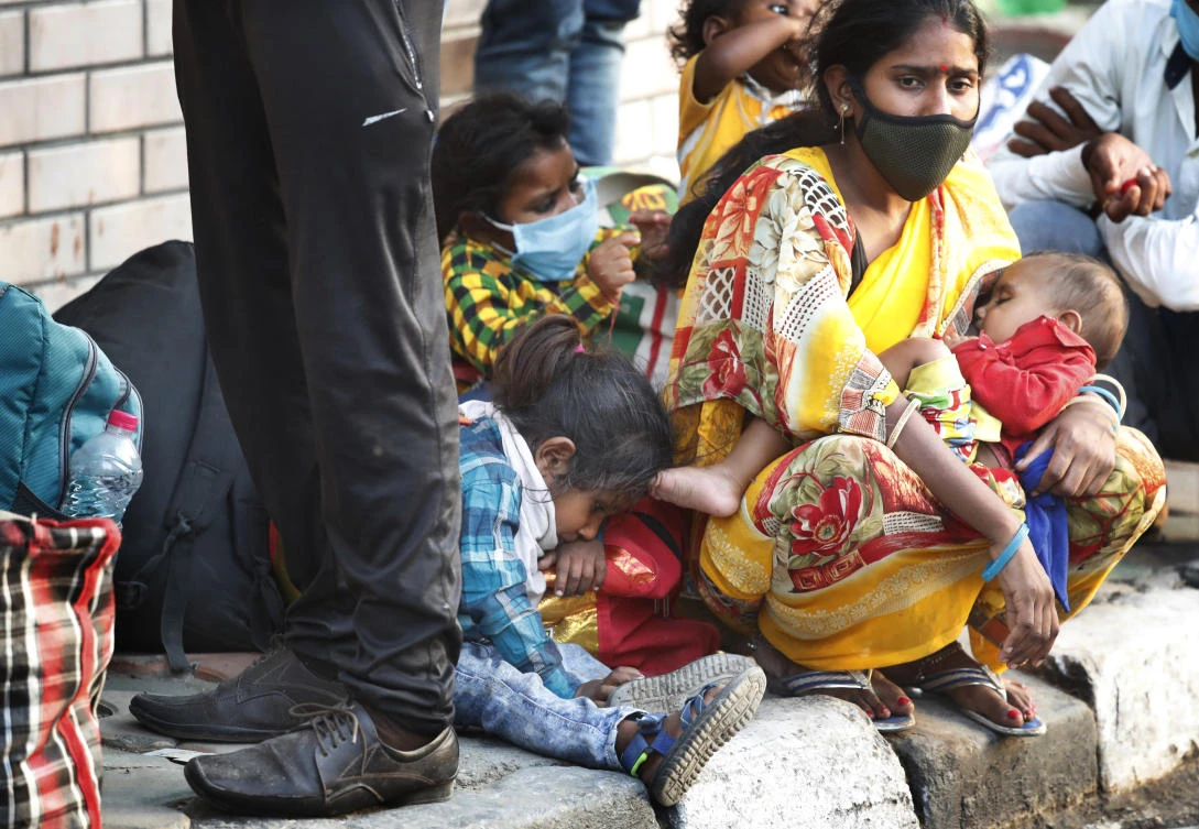 India, a country of 1.3 billion people reported a total of over 118,000 confirmed cases on Friday. (AP)