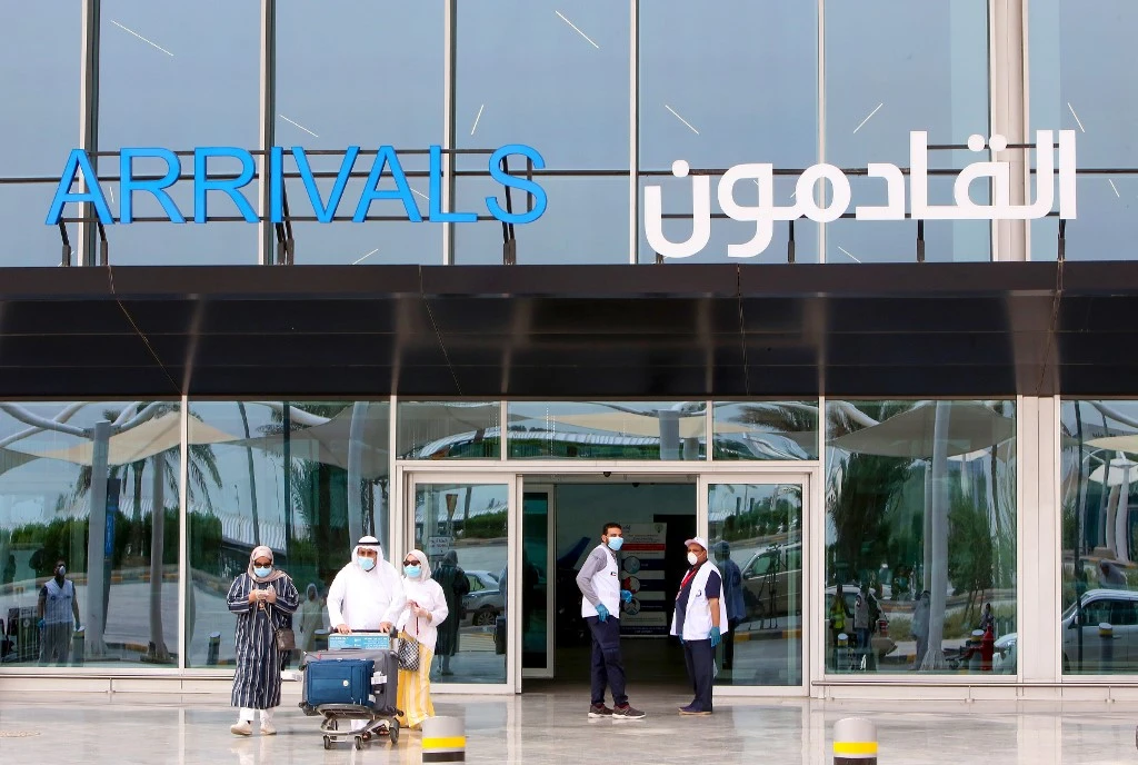 Kuwait has suspended all international flights, apart from repatriation, since March 13. (File/AFP)