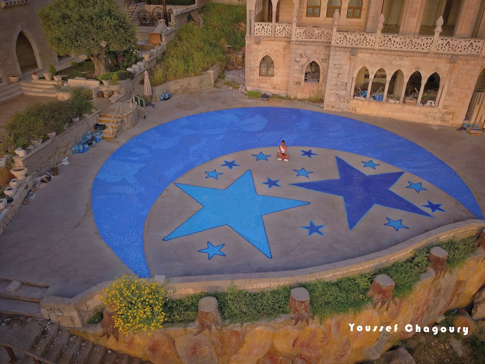 Doff your caps to this Lebanese artist’s record-breaking Ramadan artwork